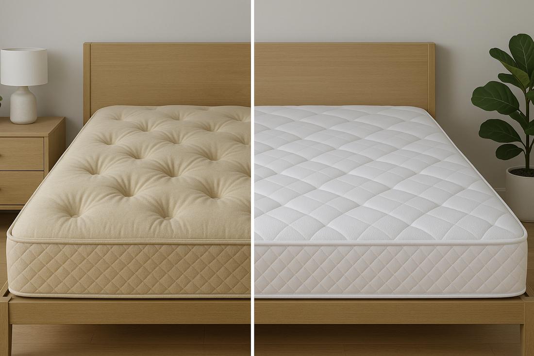 Old Mattress Vs New Mattress Comparison Old Mattress Vs New Mattress Comparison